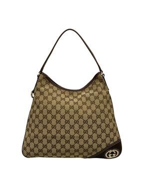 Gucci Gg/New Britt Beige Dark Brown #297429G73B